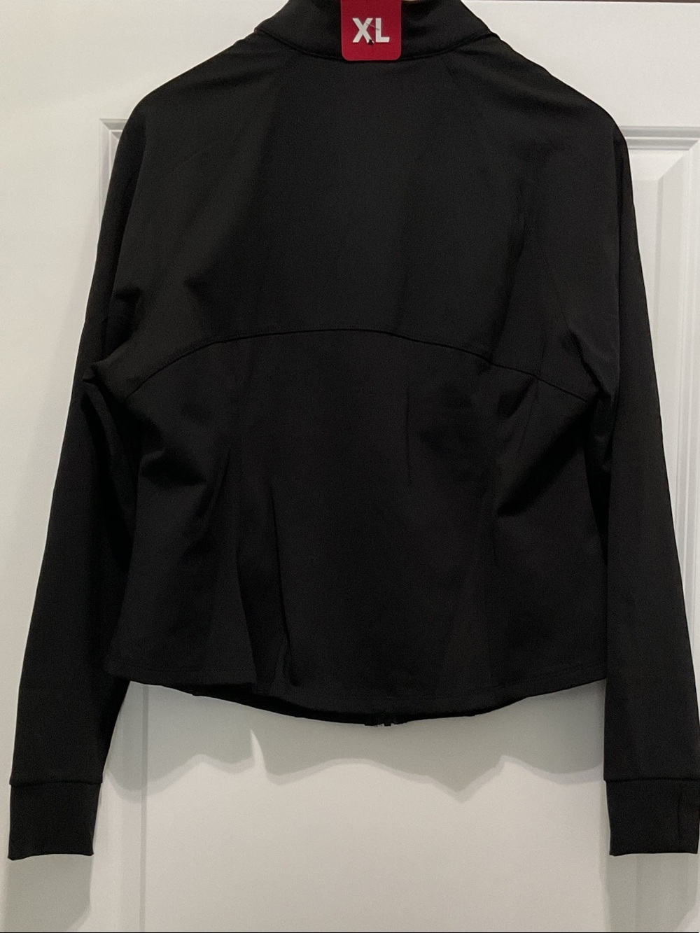 Women’s Black Utility Jacket with Full Zip - Picture 2 of 3